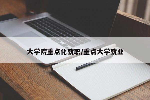大学院重点化就职/重点大学就业